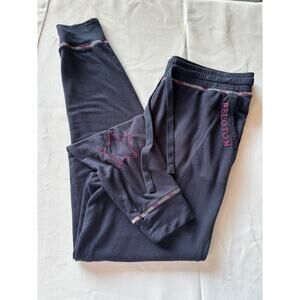 PELOTON - NAVY JOGGER W/ PINK DETAILING - SIZE SMALL